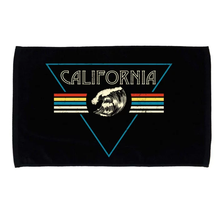 California Retro Vibe Microfiber Hand Towel