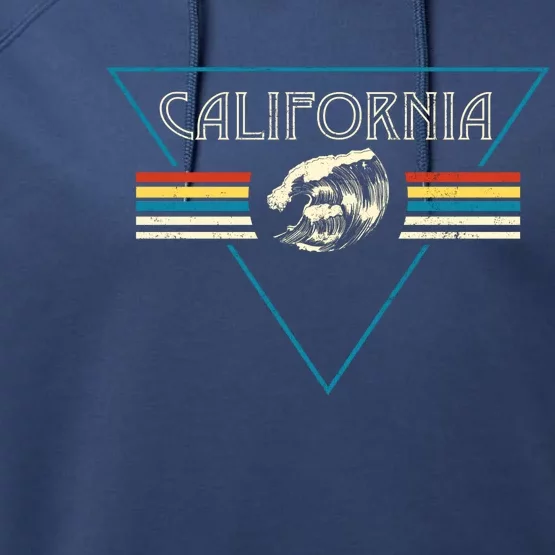 California Retro Vibe Performance Fleece Hoodie