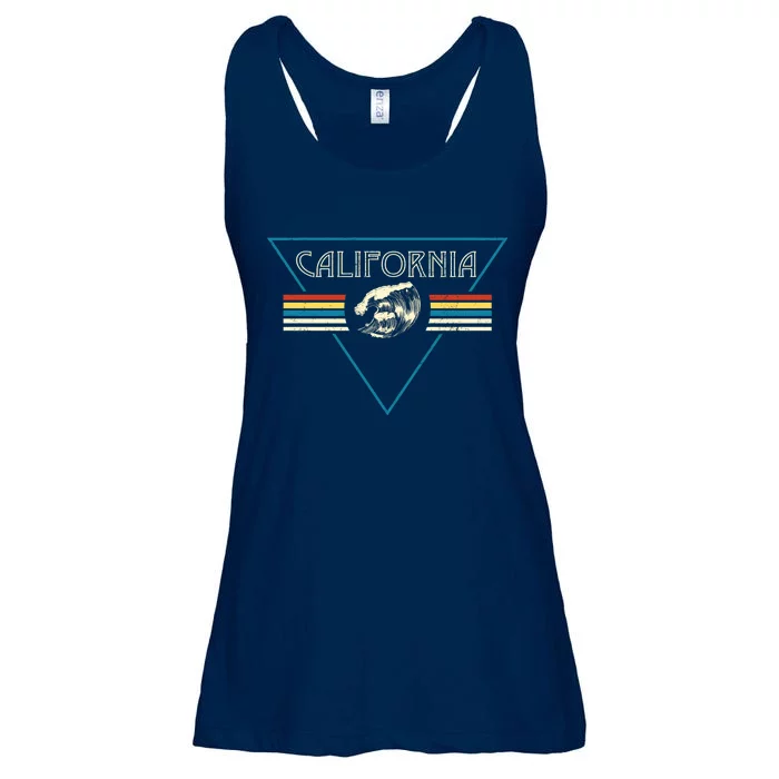 California Retro Vibe Ladies Essential Flowy Tank