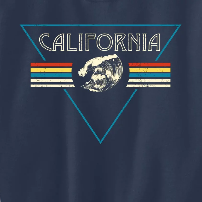 California Retro Vibe Kids Sweatshirt