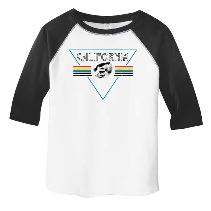 California Retro Vibe Toddler Fine Jersey T-Shirt