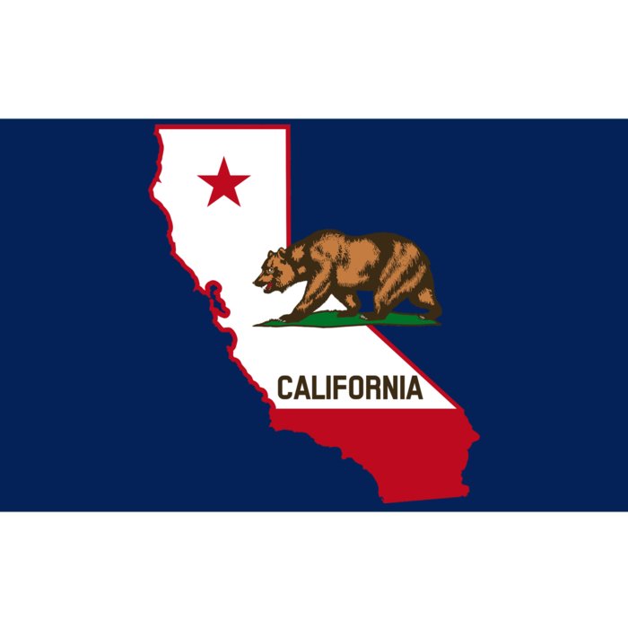 California State Bear Flag Bumper Sticker