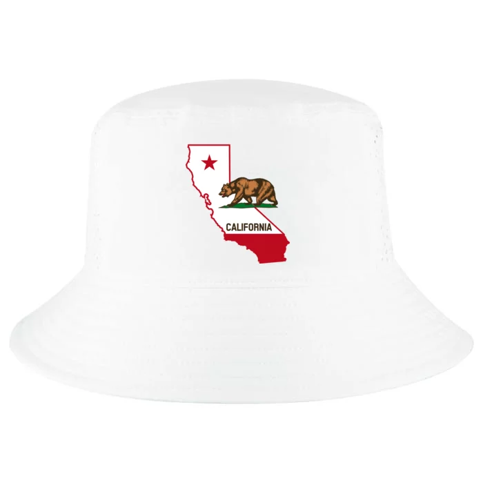 California State Bear Flag Cool Comfort Performance Bucket Hat