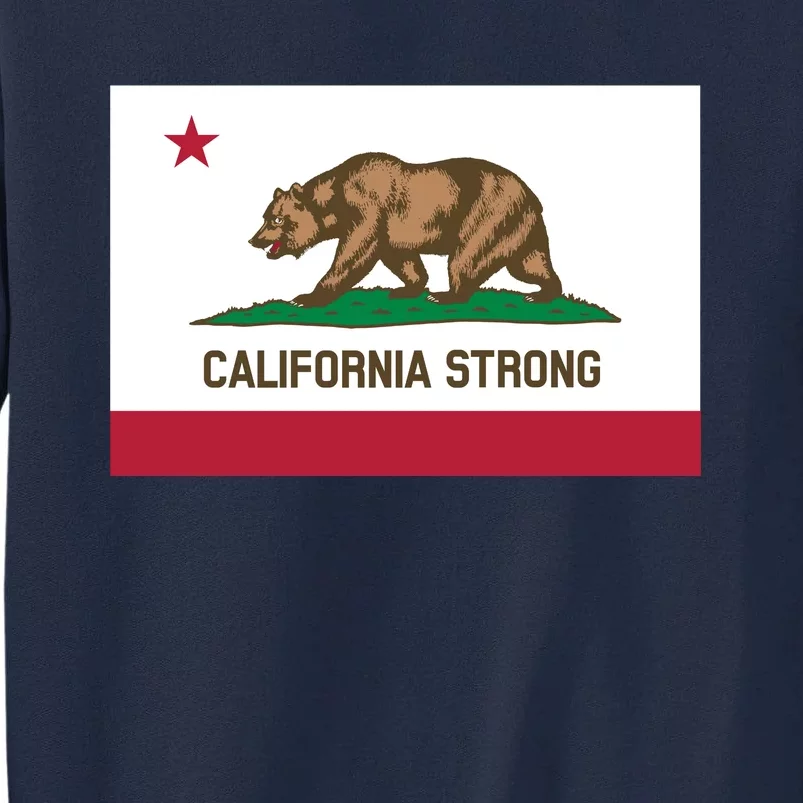 California Strong Flag Tall Sweatshirt