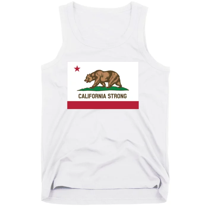 California Strong Flag Tank Top