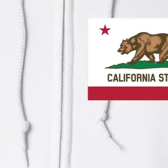 California Strong Flag Full Zip Hoodie