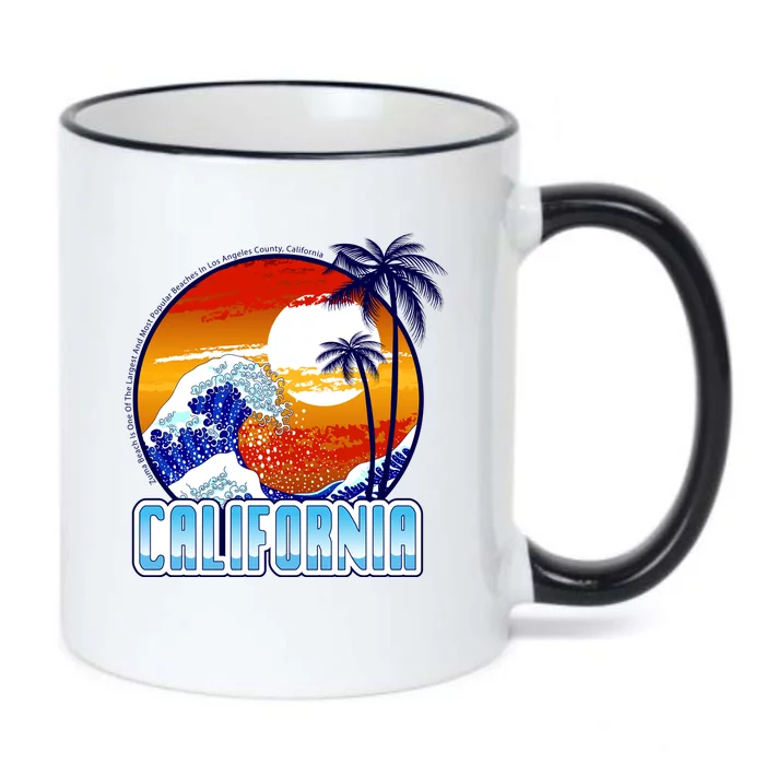 California Sunshine Black Color Changing Mug