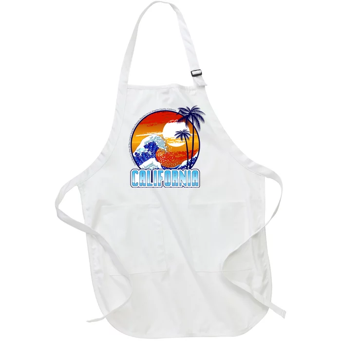 California Sunshine Full-Length Apron With Pocket