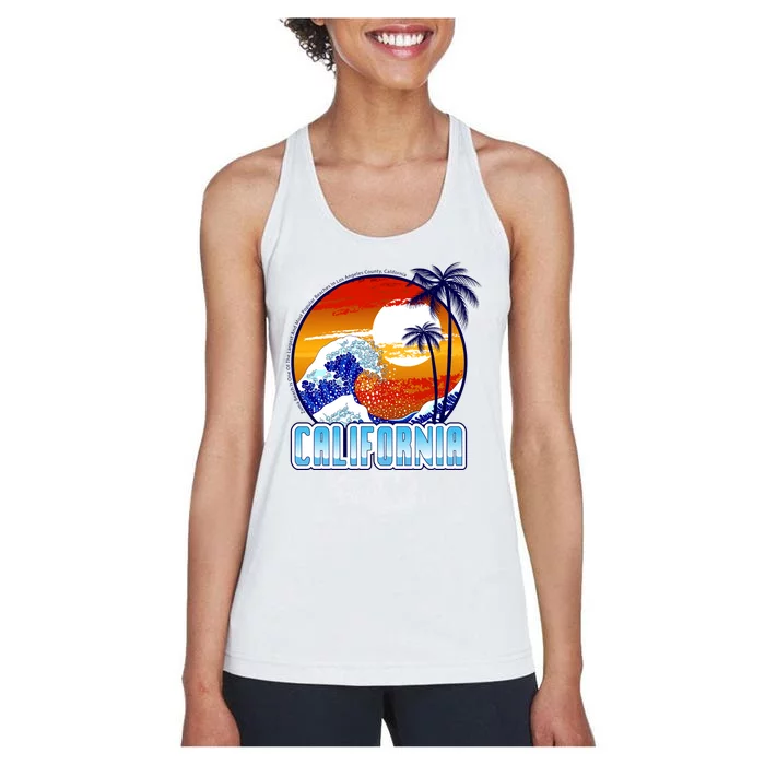 California Sunshine Women's Racerback Tank