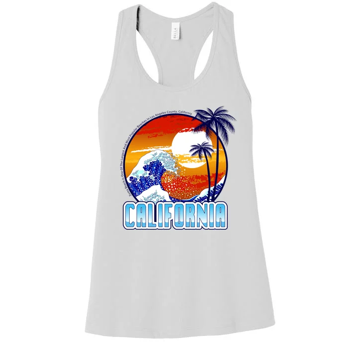 California Sunshine Women's Racerback Tank