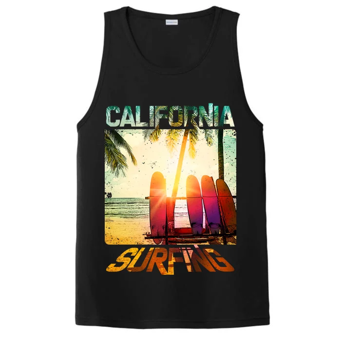 California Surfing Performance Tank