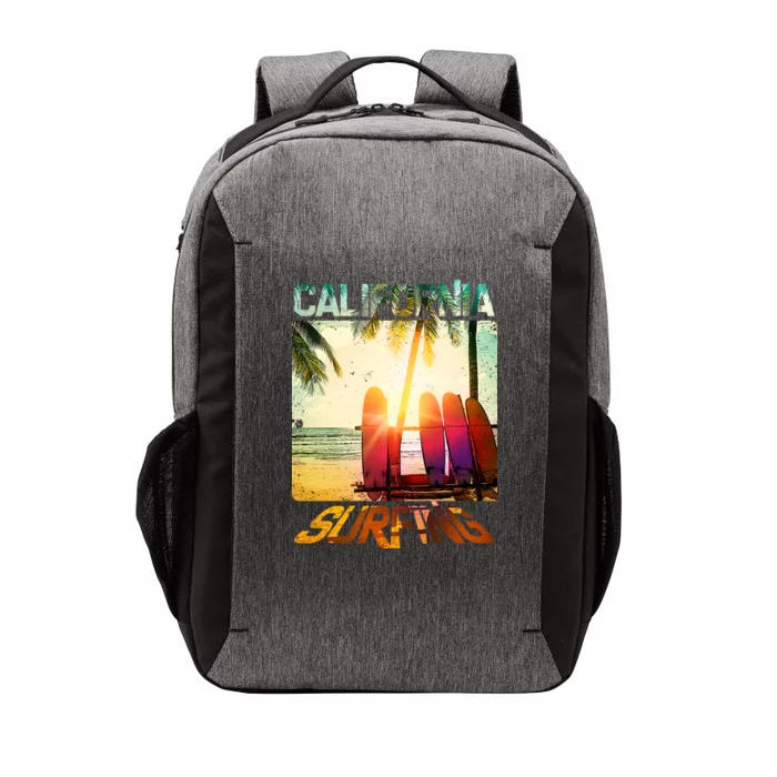 California Surfing Vector Backpack