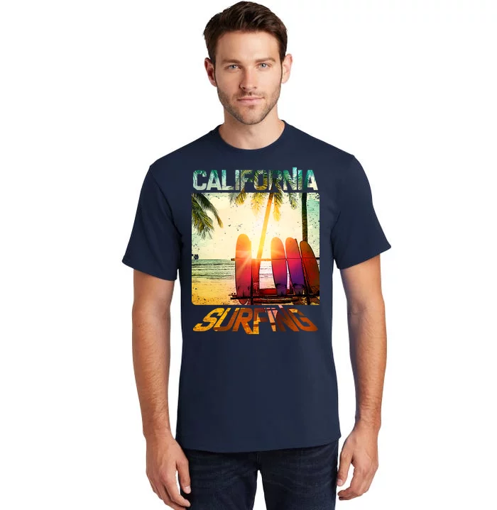 California Surfing Tall T-Shirt