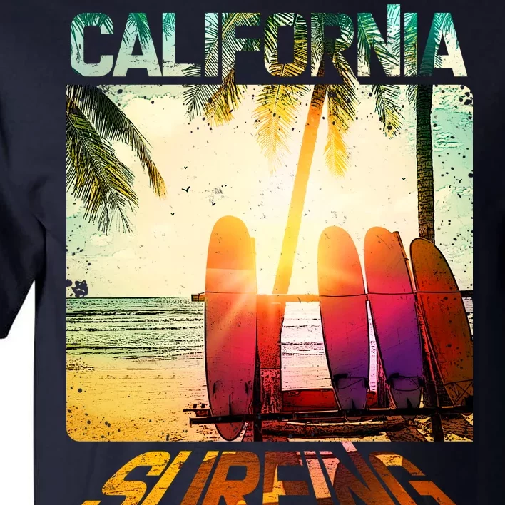 California Surfing Tall T-Shirt