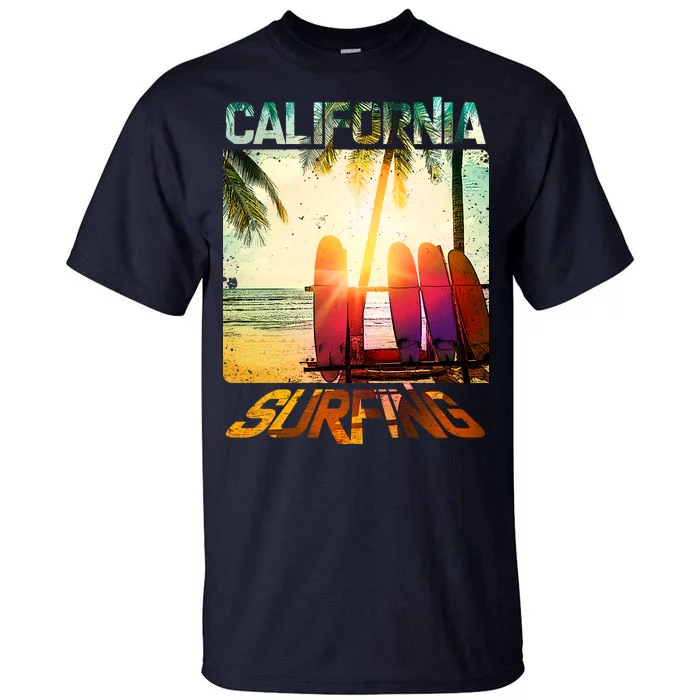 California Surfing Tall T-Shirt