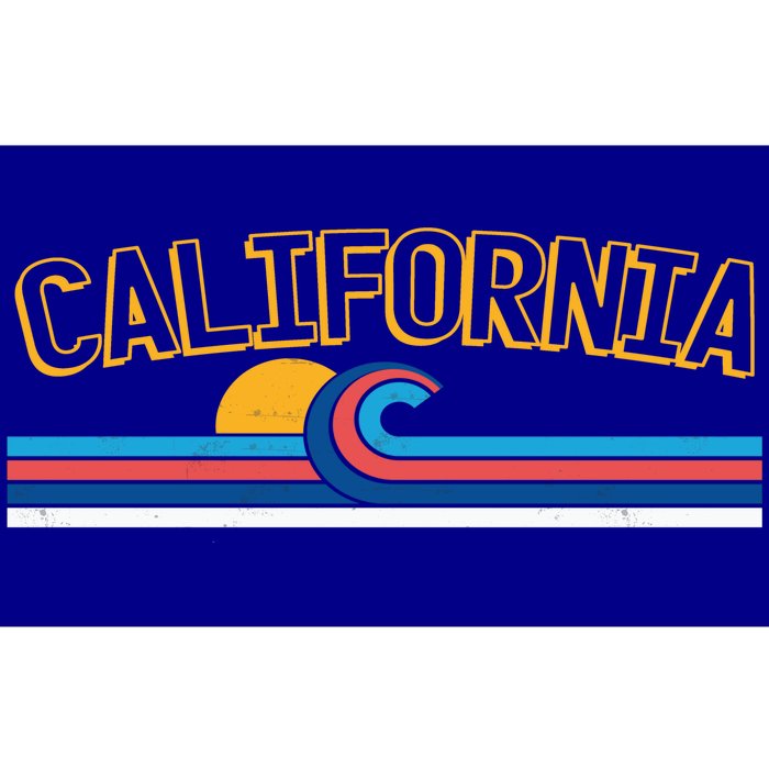 California Wave Bumper Sticker