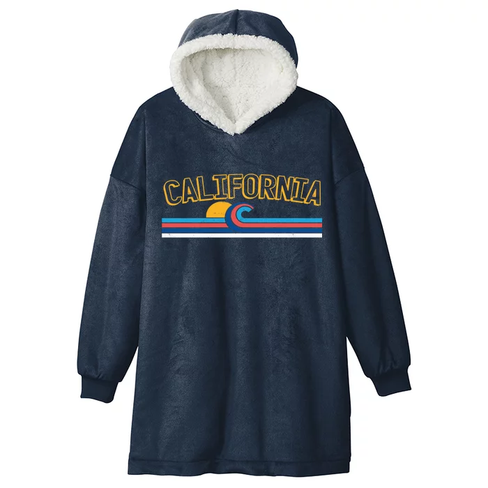 California Wave Hooded Wearable Blanket