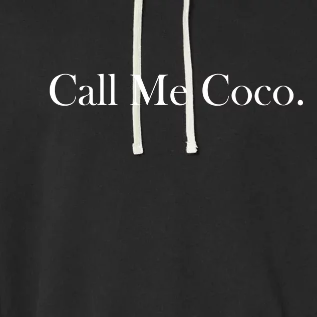 Call Me Coco Garment-Dyed Fleece Hoodie