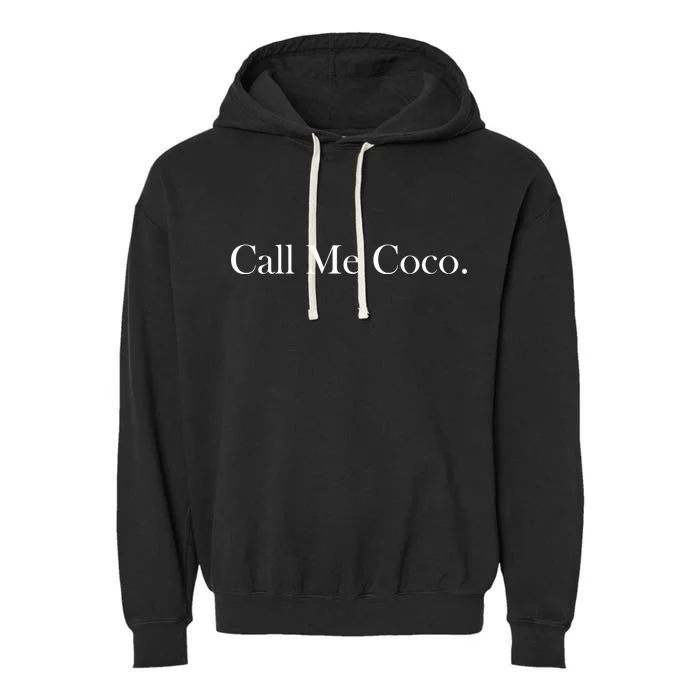 Call Me Coco Garment-Dyed Fleece Hoodie