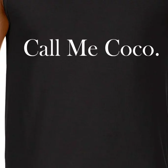 Call Me Coco Comfort Colors® Tank Top