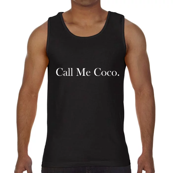 Call Me Coco Comfort Colors® Tank Top