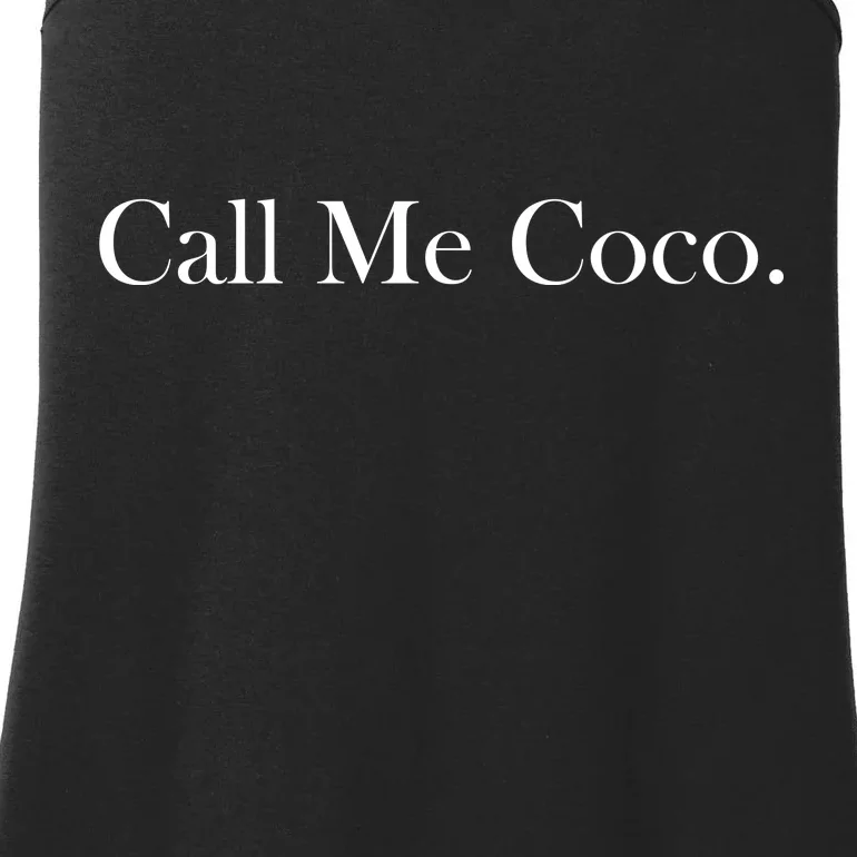 Call Me Coco Ladies Essential Tank