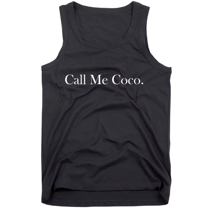 Call Me Coco Tank Top