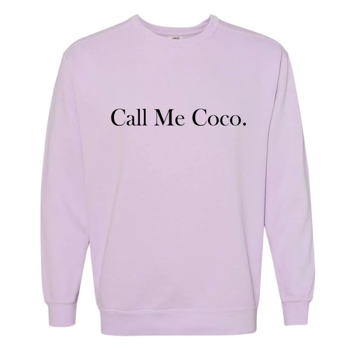 Call Me Coco Garment-Dyed Sweatshirt