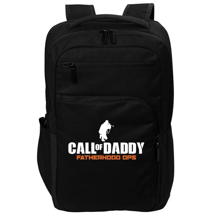 Call of Daddy Fatherhood OPS Gamer Dad Impact Tech Backpack