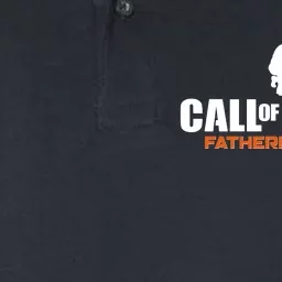 Call of Daddy Fatherhood OPS Gamer Dad Softstyle Adult Sport Polo