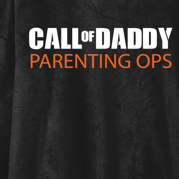 Call of Daddy Parenting Ops Hooded Wearable Blanket