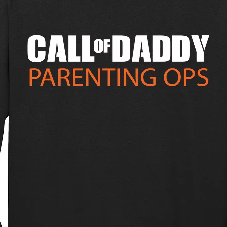 Call of Daddy Parenting Ops Tall Long Sleeve T-Shirt