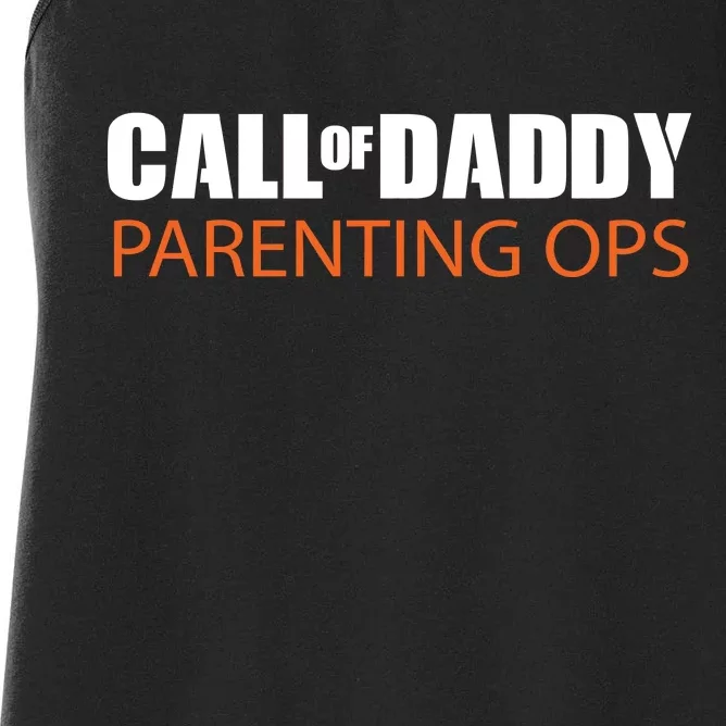 Call of Daddy Parenting Ops Women's Racerback Tank