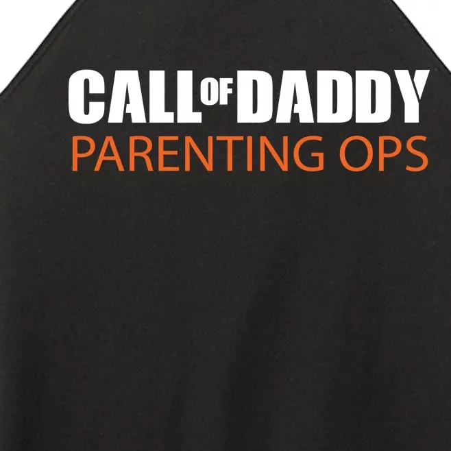 Call of Daddy Parenting Ops Women’s Perfect Tri Rocker Tank