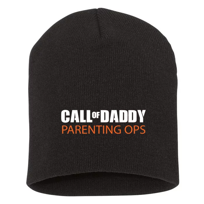 Call of Daddy Parenting Ops Short Acrylic Beanie