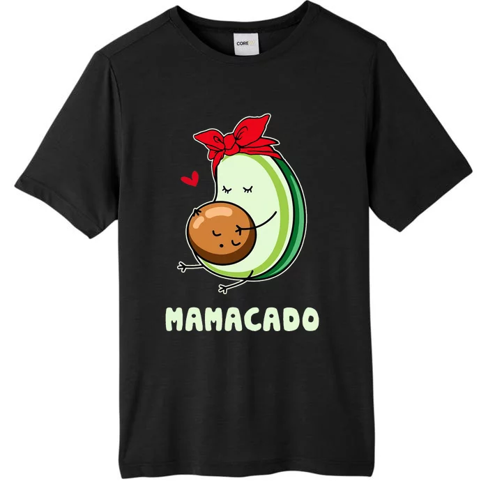 Cute Avocado Mamacado Tee Avocado Mama Avocado Mom ChromaSoft Performance T-Shirt