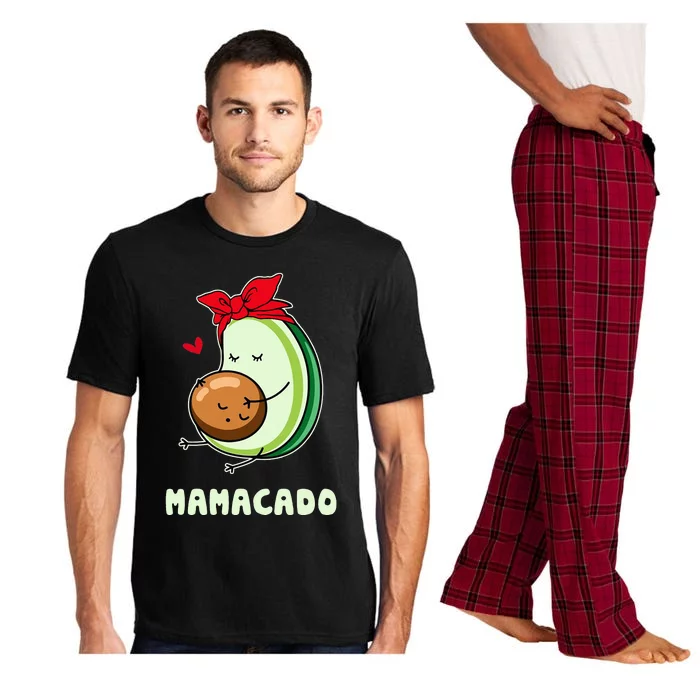 Cute Avocado Mamacado Tee Avocado Mama Avocado Mom Pajama Set