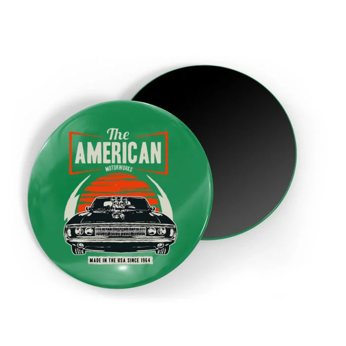 Classic American Muscle Cars Novelty Magnet