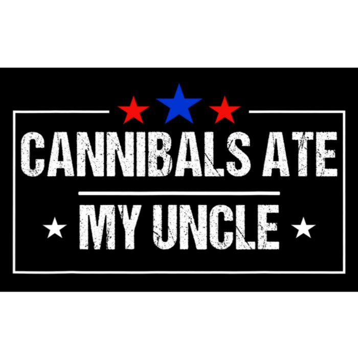 Cannibals Ate My Uncle Biden Funny Bumper Sticker