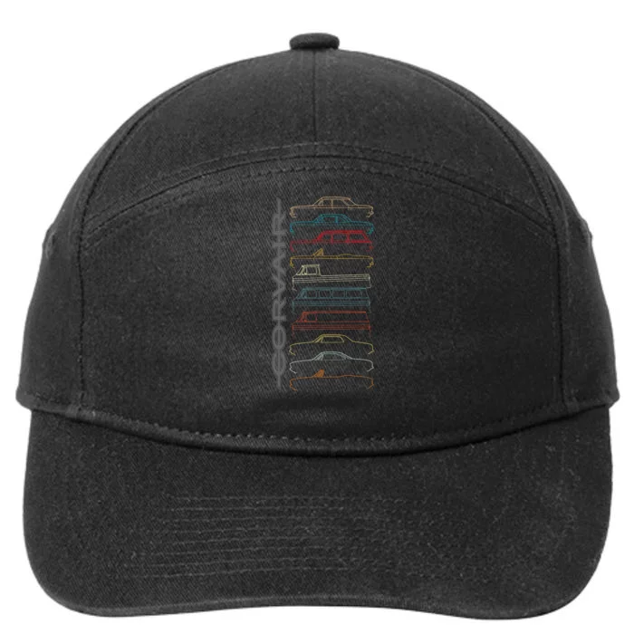 Corvair All Models 7-Panel Snapback Hat