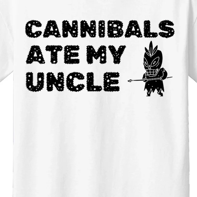 Cannibals Ate My Uncle Joe Biden Saying Funny Trump 2024 Kids T-Shirt