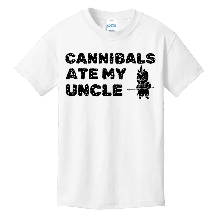 Cannibals Ate My Uncle Joe Biden Saying Funny Trump 2024 Kids T-Shirt