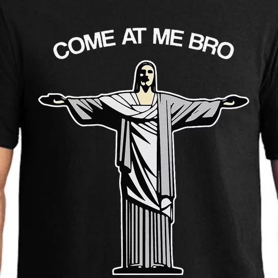 Come At Me Bro Funny Jesus Pajama Set