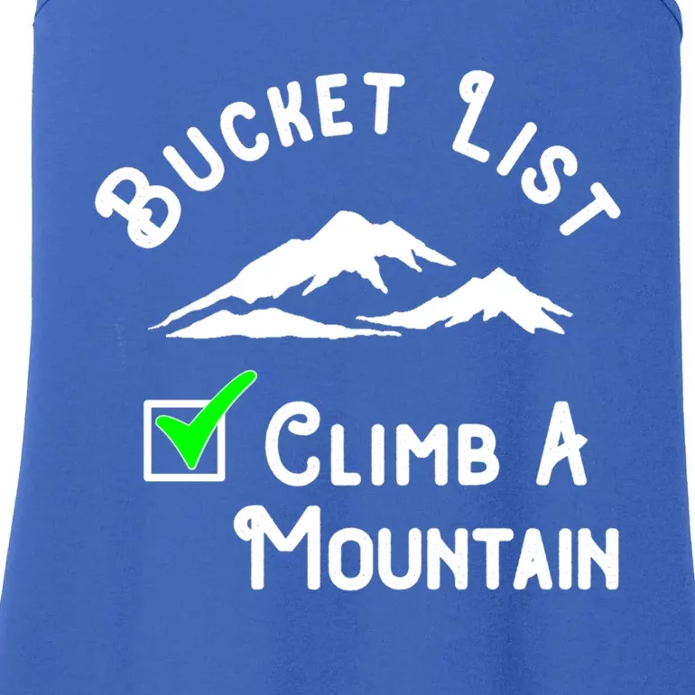 Climb A Mountain Gift Ladies Essential Tank