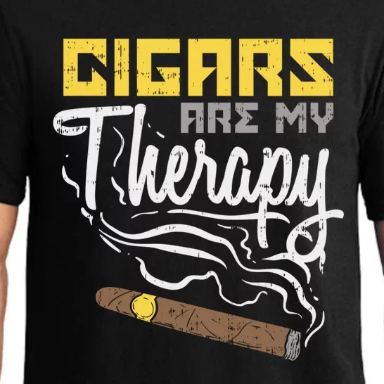 Cigars Are My Therapy Gift Pajama Set