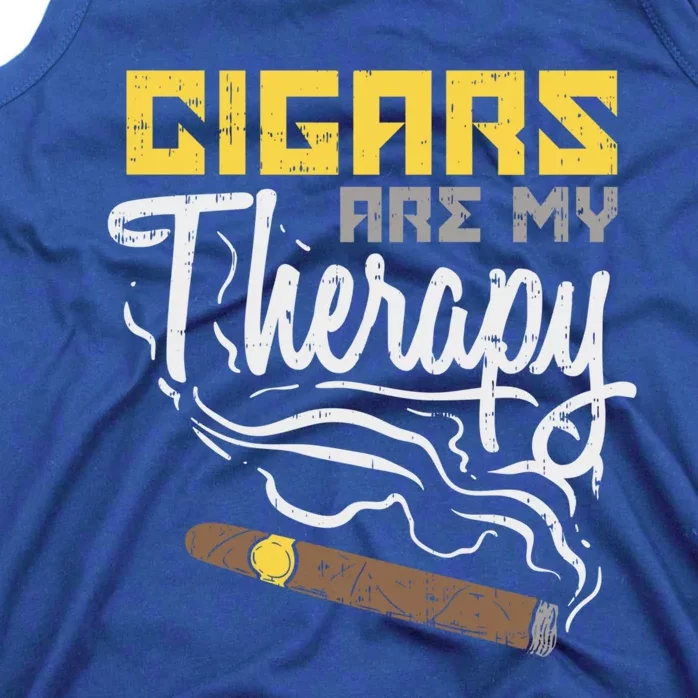 Cigars Are My Therapy Gift Tank Top