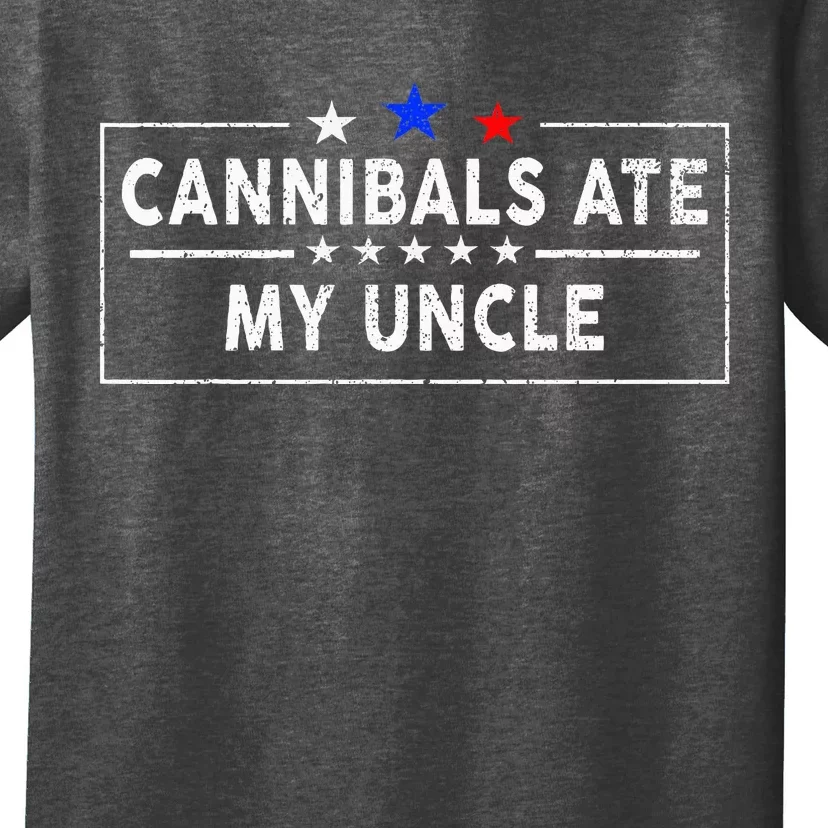 Cannibals Ate My Uncle Joe Biden Saying Funny Trump 2024 T-Shirt