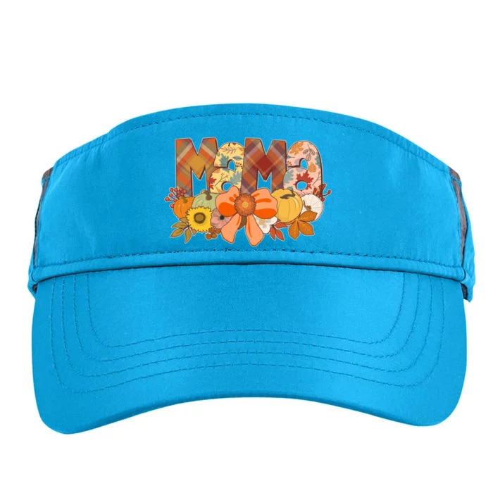 Cute Autumn Mama Fall Lover Adult Drive Performance Visor