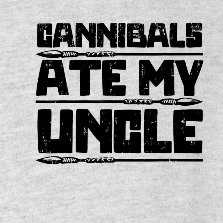 Cannibals Ate My Uncle Biden Funny Saying Toddler Long Sleeve Shirt