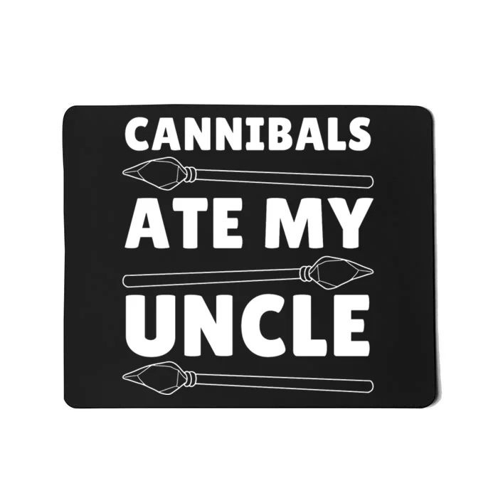 Cannibals Ate My Uncle Joe Biden Saying Funny Trump 2024 Mousepad